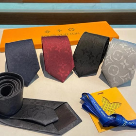 Louis Vuitton LV Hermes Dior formal casual silk tie men-2744