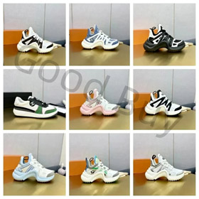 Louis Vuitton Louis Vuitton Archlight 1.0 Leather Low-Top Sneakers-2996  